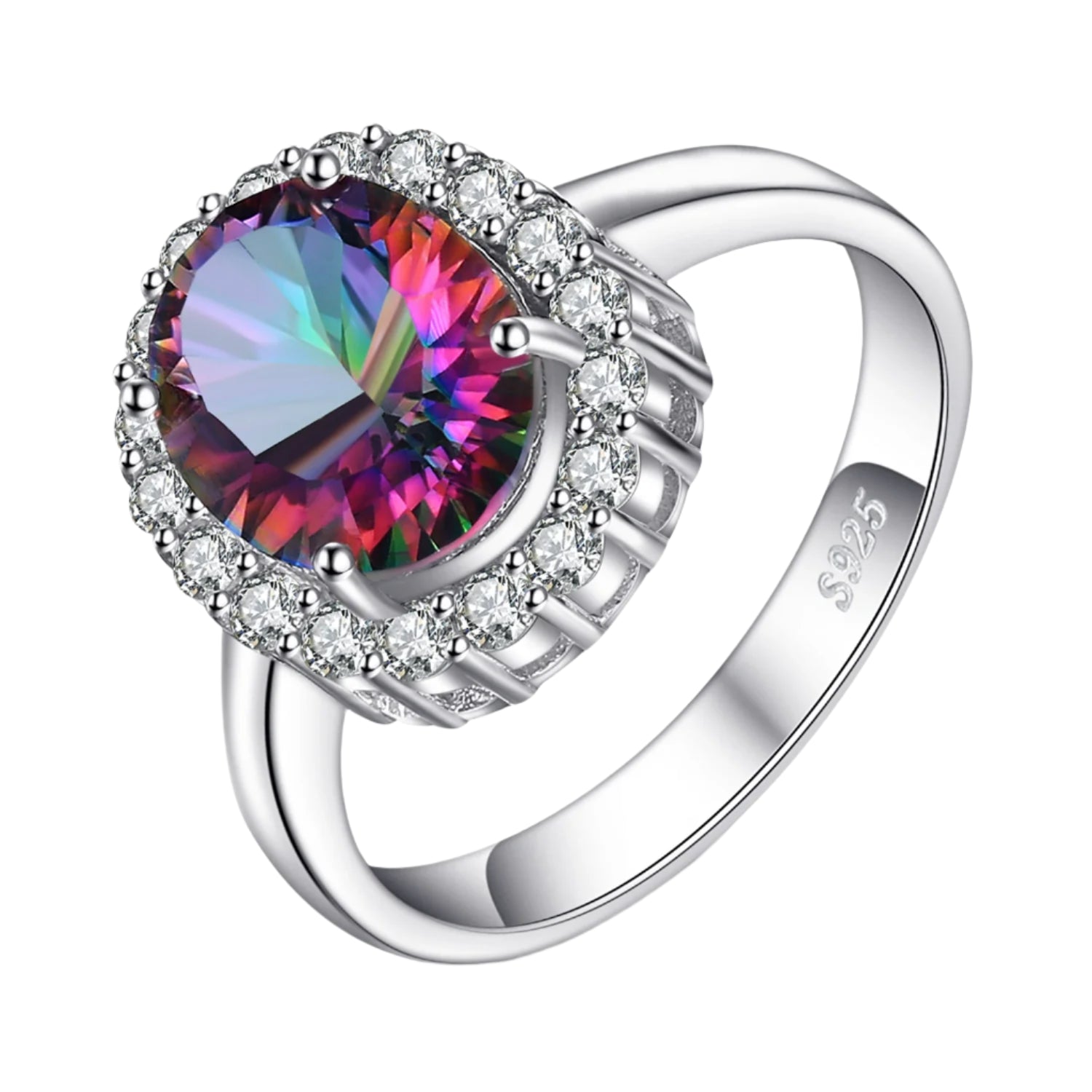 AVERLLA™ 2ct Created Alexandrite Silver Ring