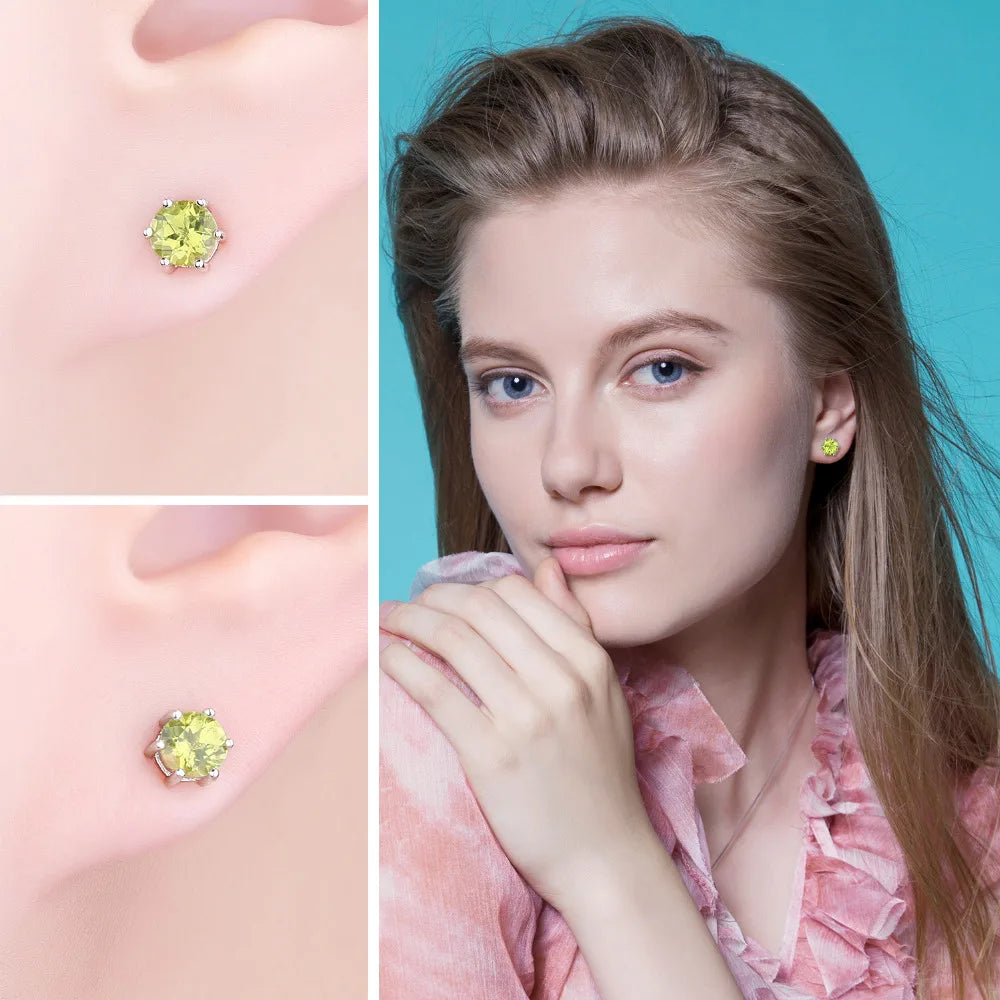 AVERLLA™ Gemstone Radiance Stud Earrings