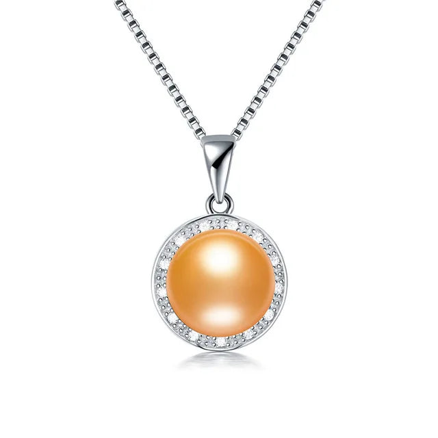 AVERLLA™ Multi-Color Freshwater Pearl Sterling Pendant