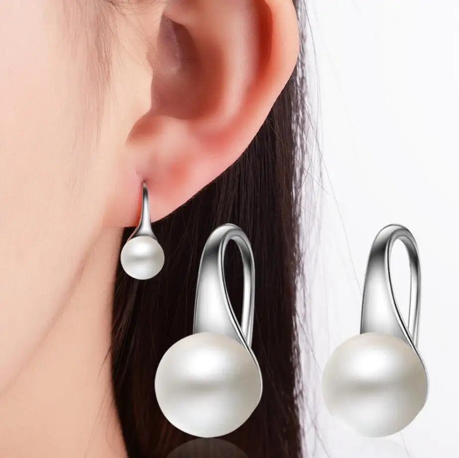 AVERLLA™ Graceful Drops Freshwater Pearl Dangle Earrings