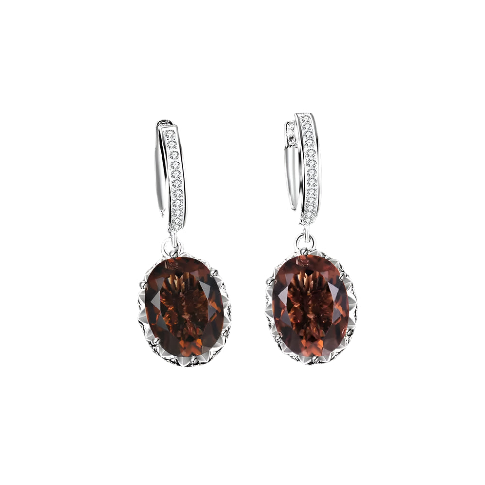 AVERLLA™ Dazzling Smoky Quartz Drop Earrings