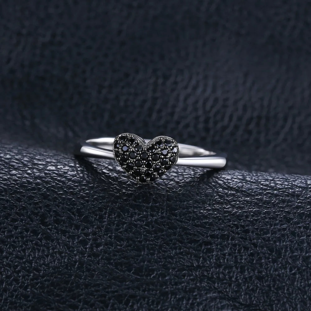 AVERLLA™ Eternal Love Black Spinel Ring