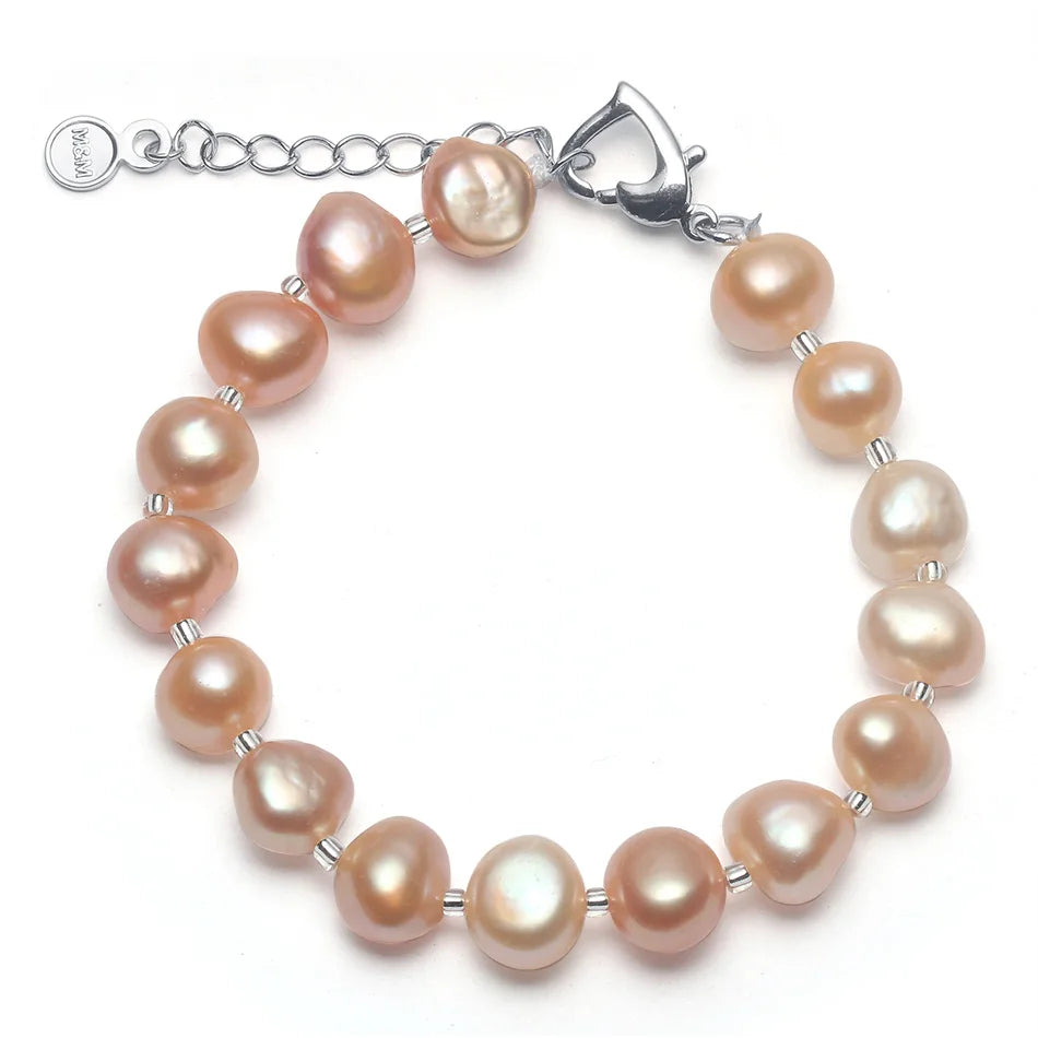 AVERLLA™ Baroque Pearl Sterling Bracelet