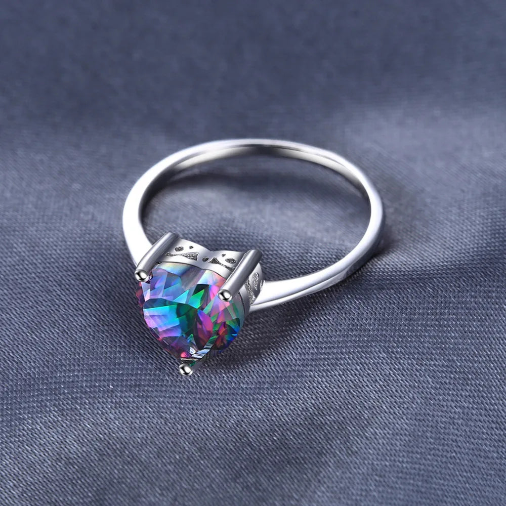 AVERLLA™ Radiant Heart Mystic Quartz Ring