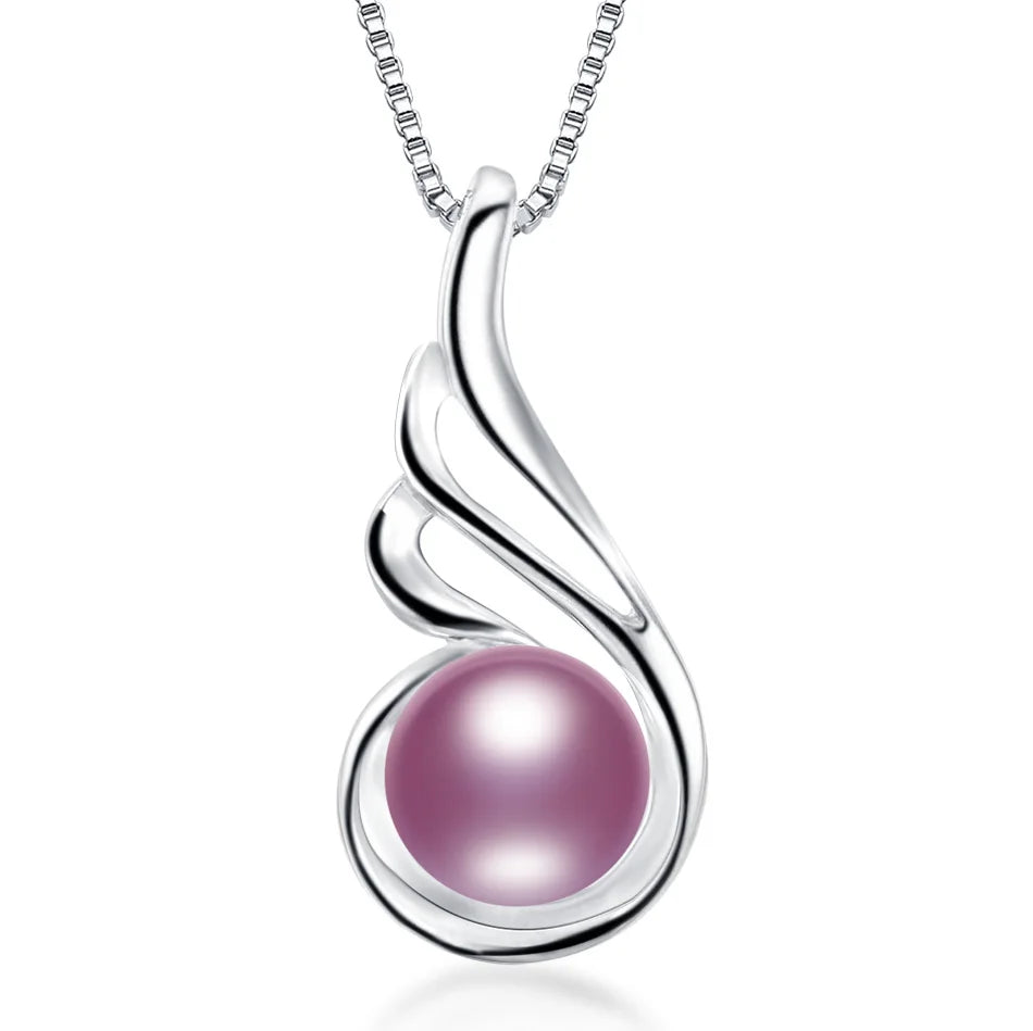 AVERLLA™ Elegant Pearl Zircon Pendant Necklace