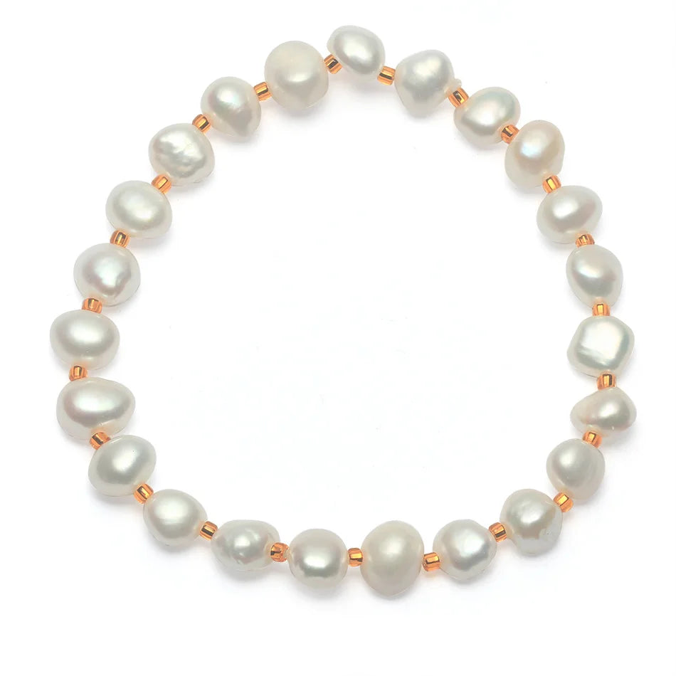 AVERLLA™ Vintage Baroque Pearl Bracelet