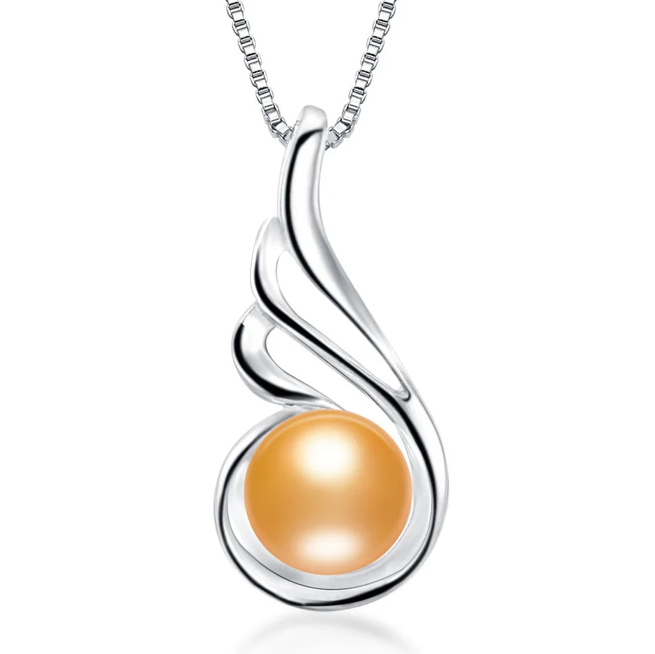 AVERLLA™ Elegant Pearl Zircon Pendant Necklace