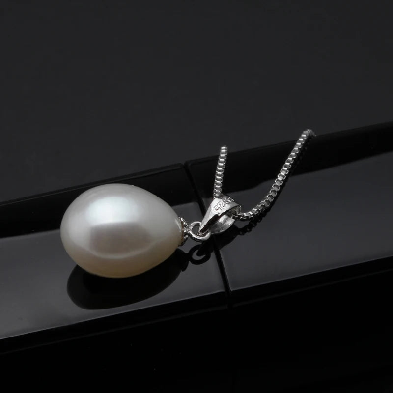 AVERLLA™ 925 Sterling Silver Freshwater Pearl Pendant for Women