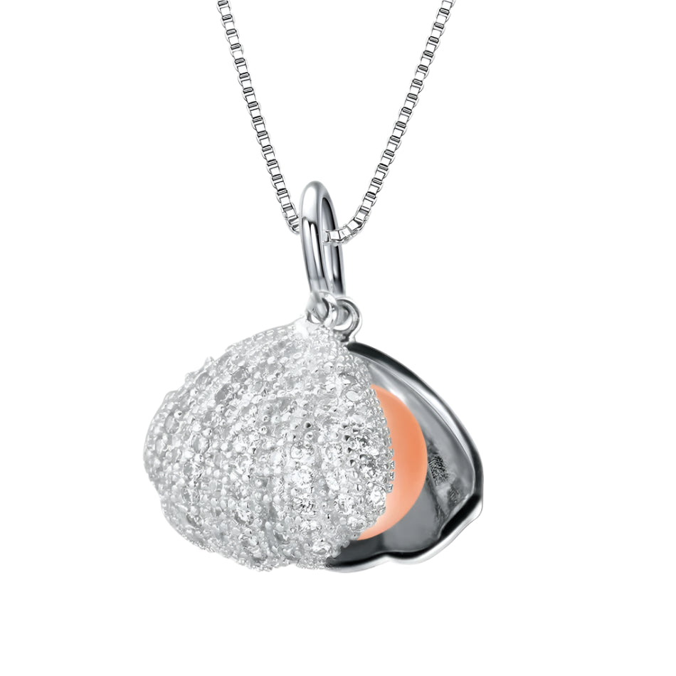 AVERLLA™ Casual Pearl Zircon Pendant Necklace