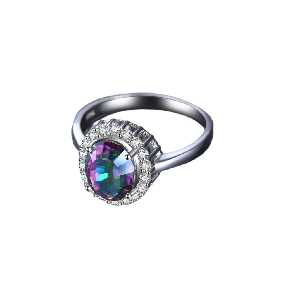 AVERLLA™ 2ct Created Alexandrite Silver Ring