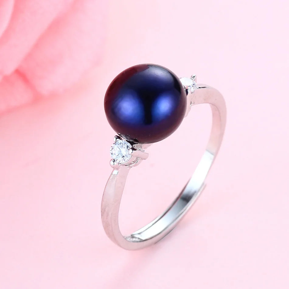 AVERLLA™ Freshwater Pearl Engagement Ring