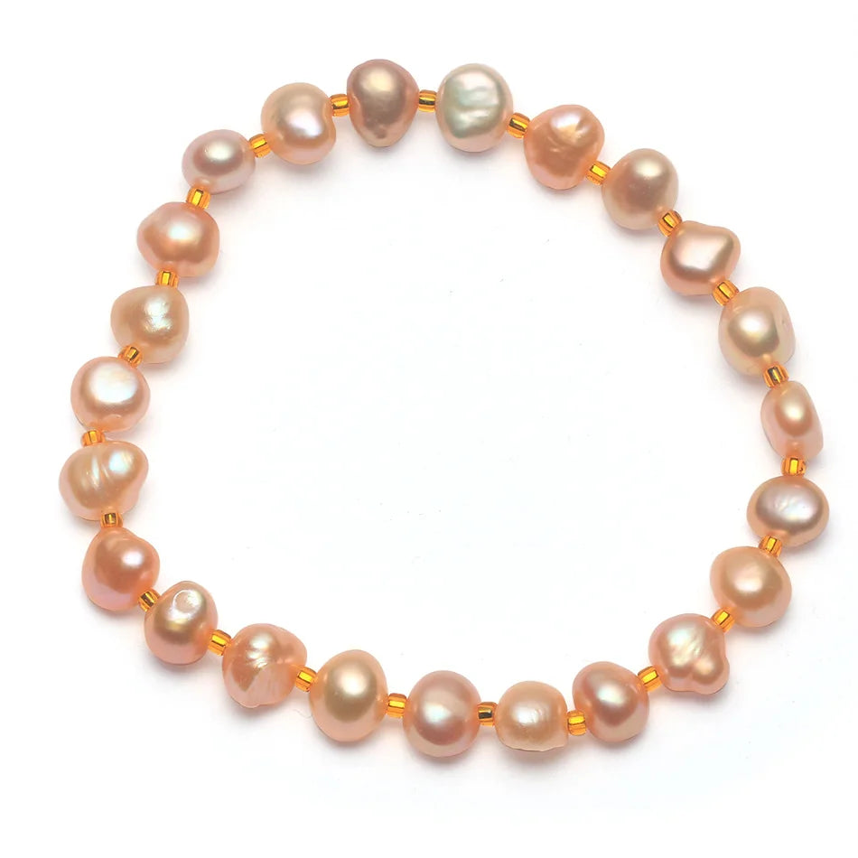 AVERLLA™ Vintage Baroque Pearl Bracelet