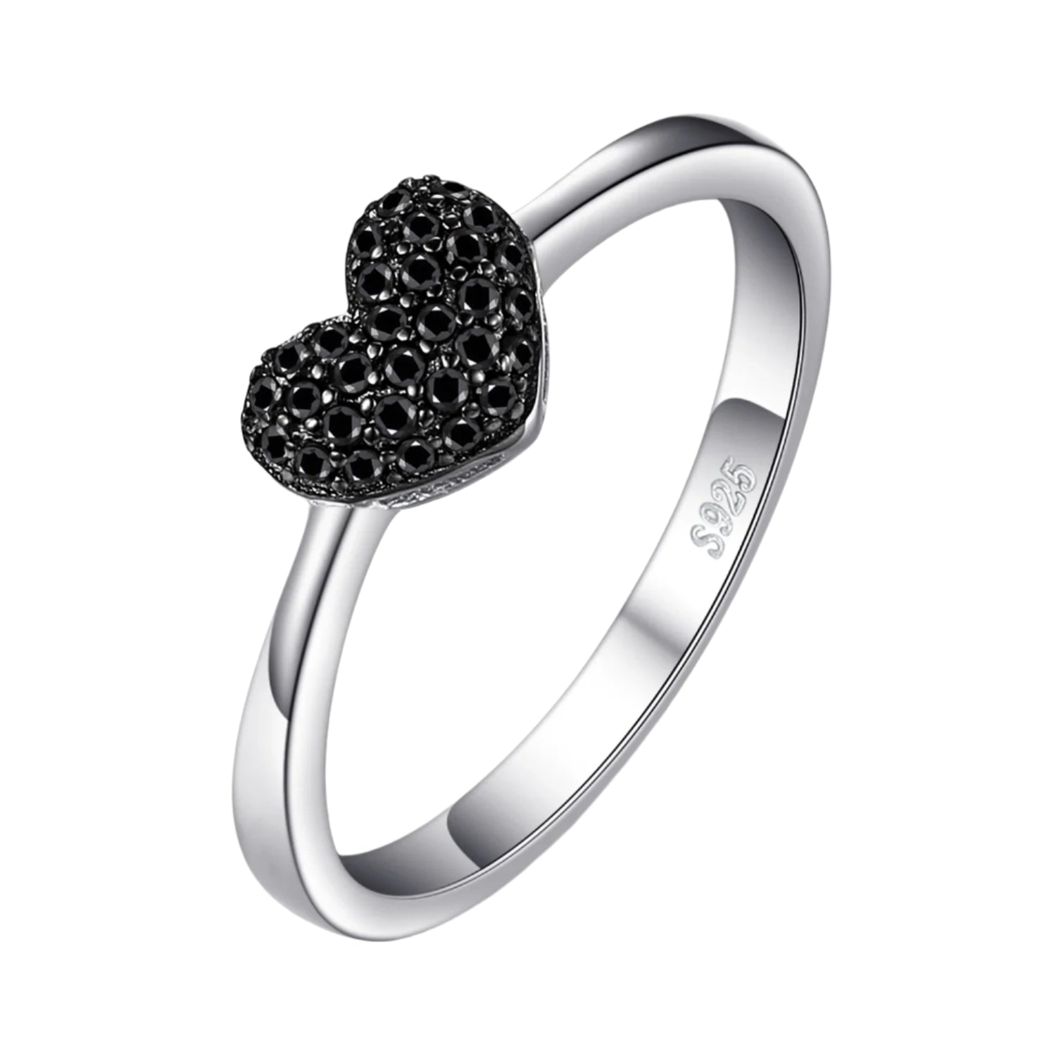 AVERLLA™ Eternal Love Black Spinel Ring