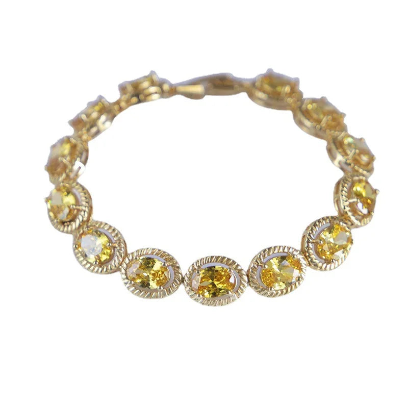 AVERLLA™ Citrine Silver Bracelet