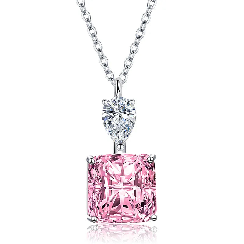 AVERLLA™ Zircon Gemstone Silver Necklace