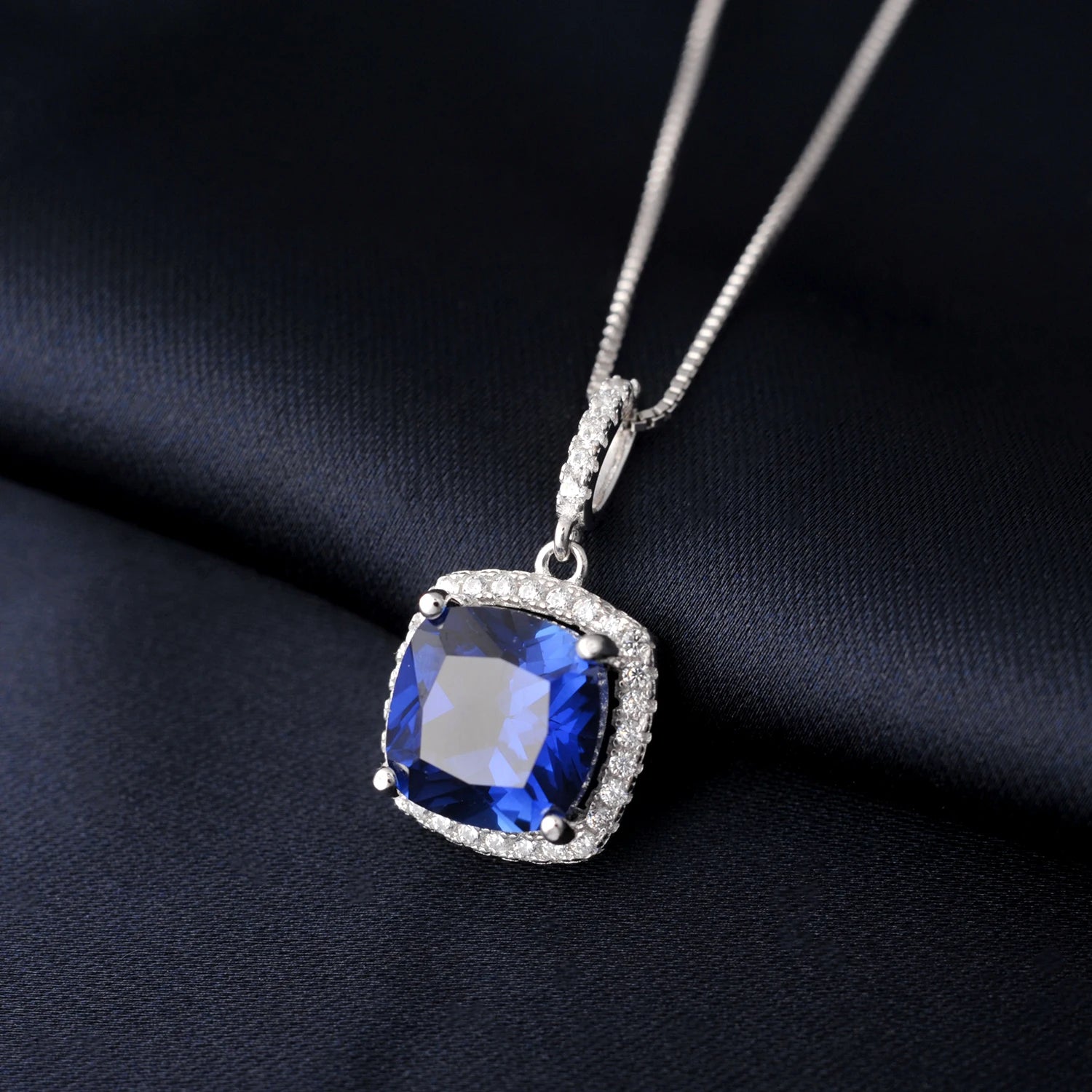 AVERLLA™ Celestial Blue Sapphire Pendant Necklace