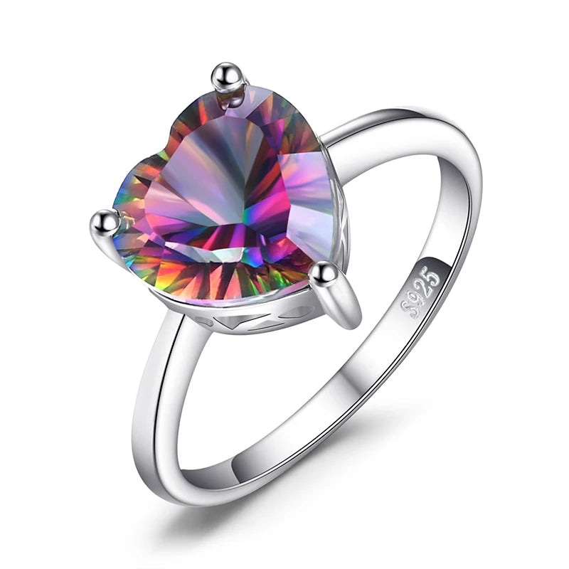 AVERLLA™ Radiant Heart Mystic Quartz Ring