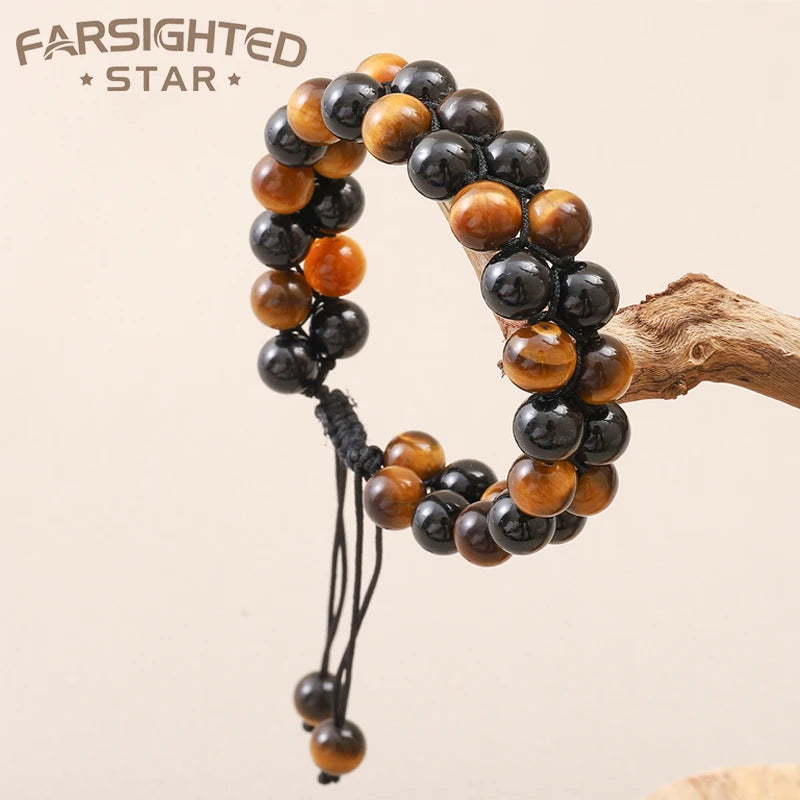 AVERLLA™ Strength Flow Tiger's Eye & Hematite Bracelet