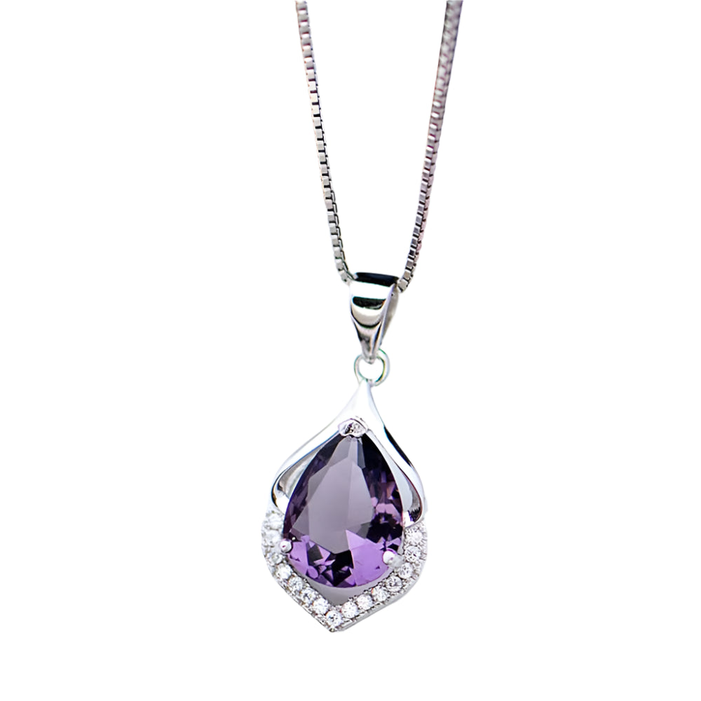 AVERLLA™ Mystic Amethyst Clavicle Necklace