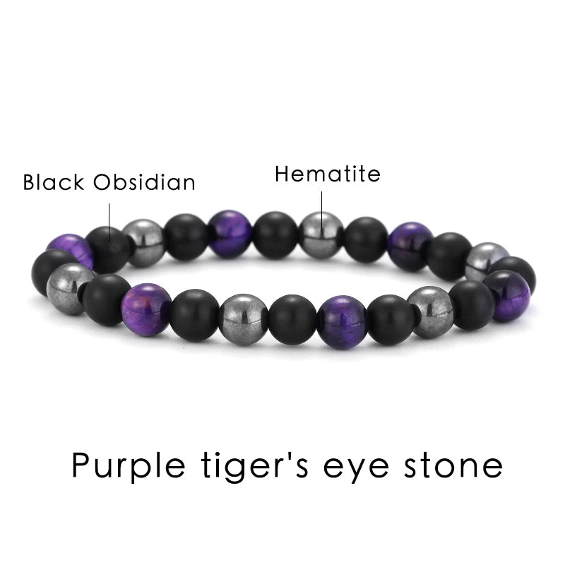 AVERLLA™ Hematite Health & Wellness Couple Bracelet