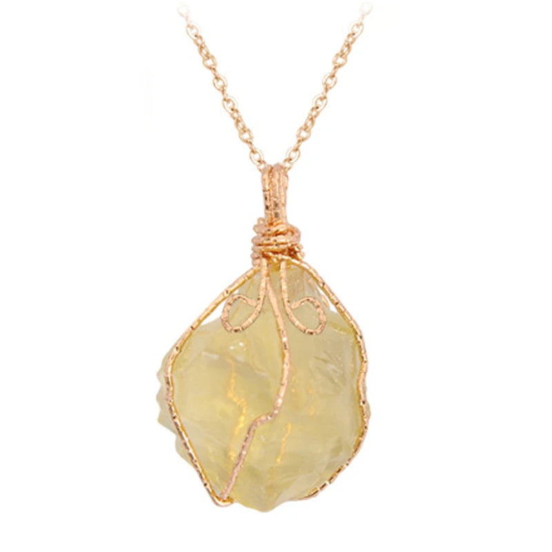 AVERLLA™ Irregular Crystal Quartz Pendant