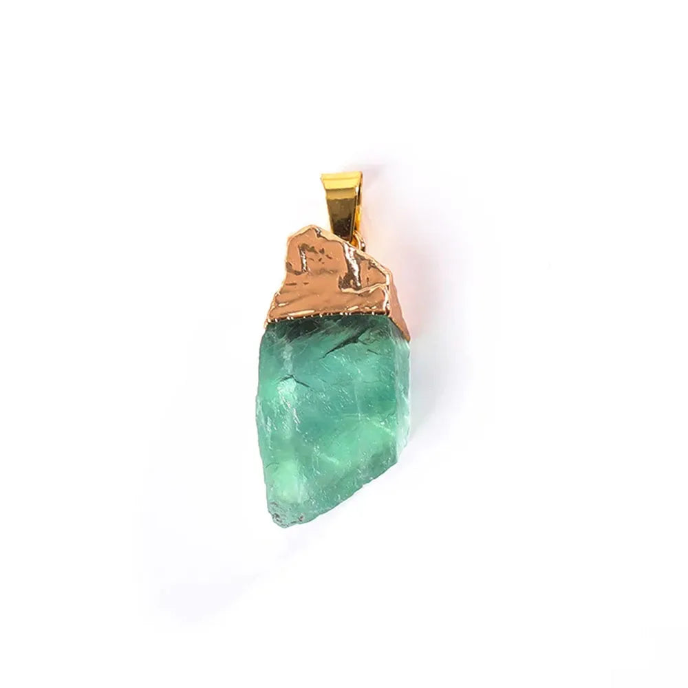 AVERLLA™ Natural Green Fluorite Healing Pendant