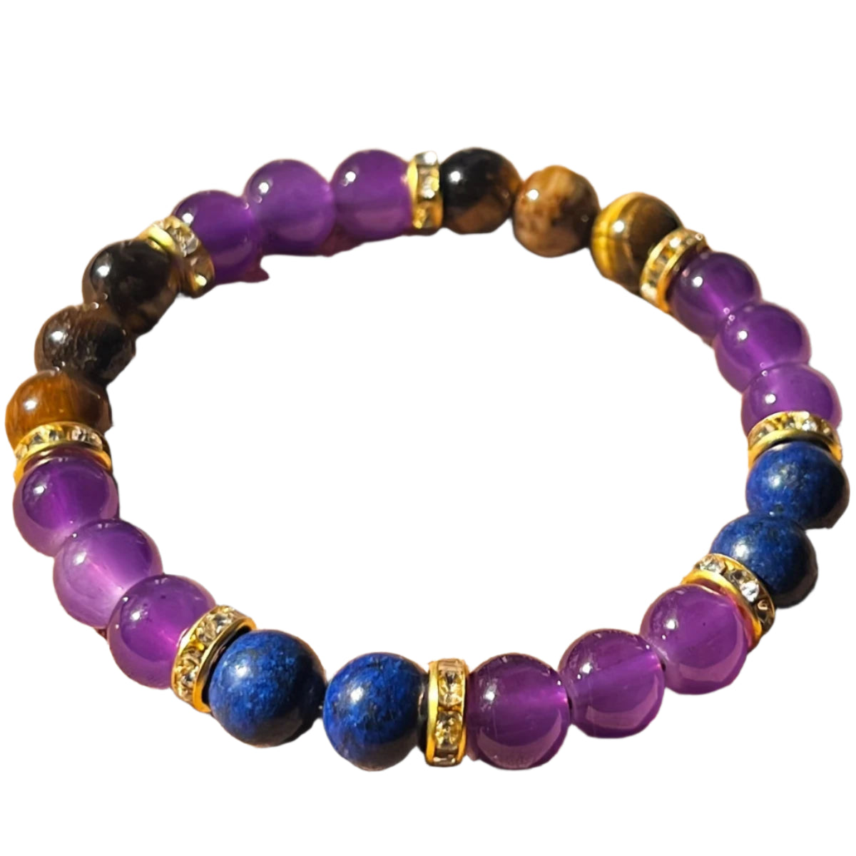 AVERLLA™ Handmade Tiger Eye Memory Bracelet