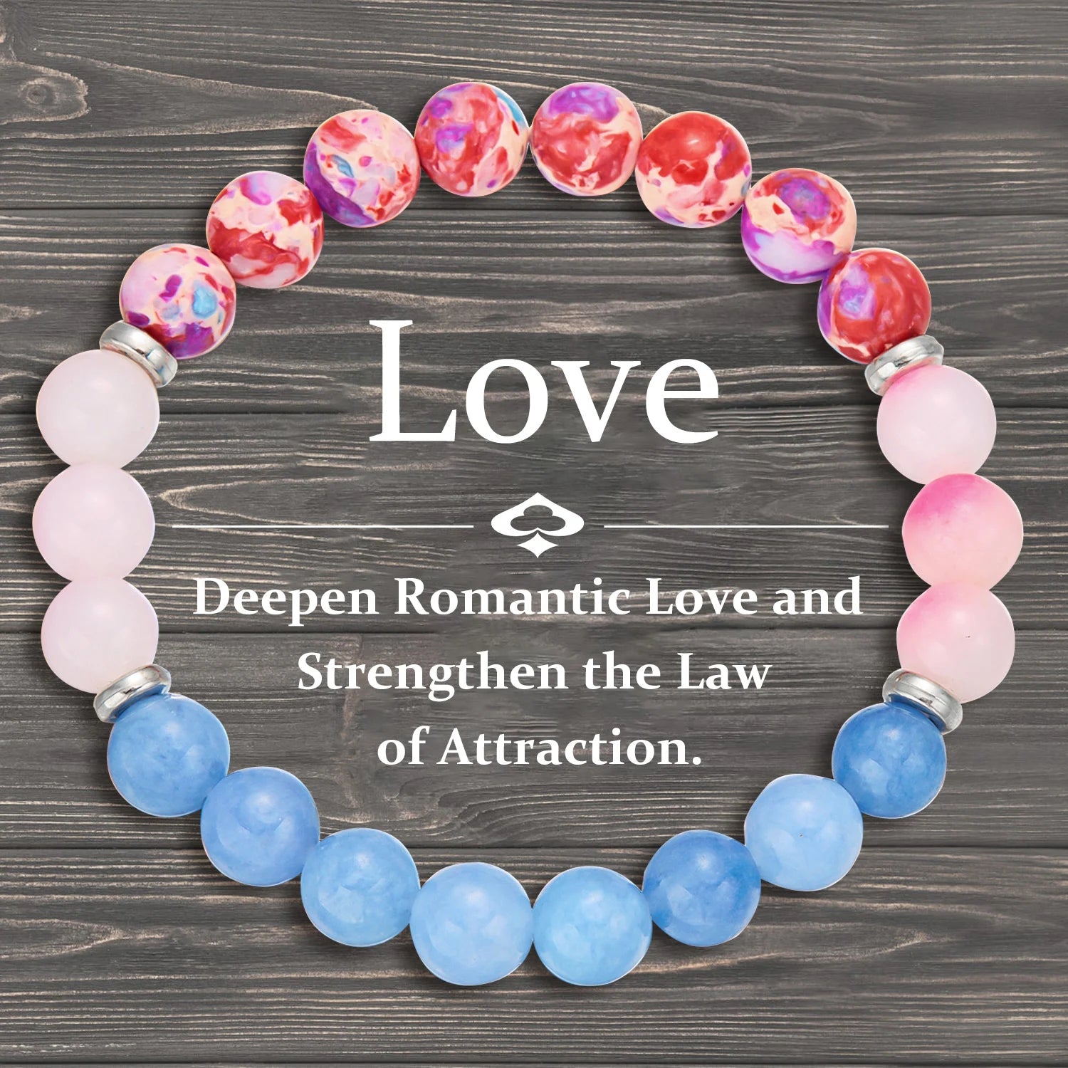 AVERLLA™ Natural Stone 7 Chakra Bracelet