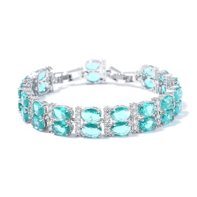 AVERLLA™ Luxe Zircon 925 Silver Women’s Bracelet