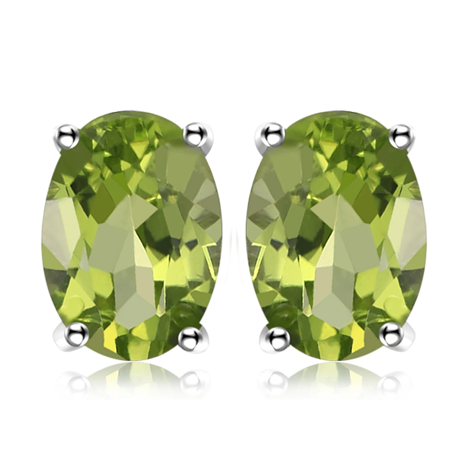 AVERLLA™ Radiant Oval Natural Amethyst, Citrine, Garnet, Topaz & Peridot Earrings