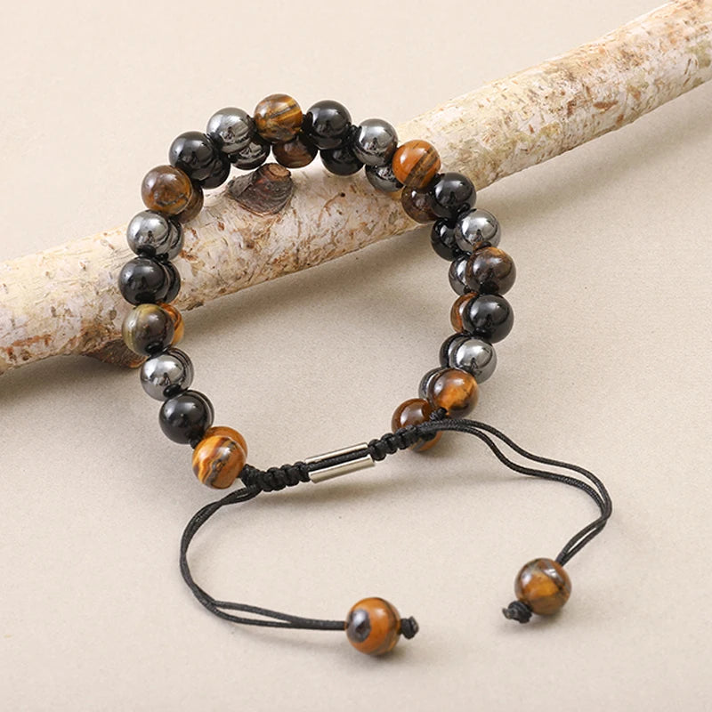 AVERLLA™ Strength Flow Tiger's Eye & Hematite Bracelet