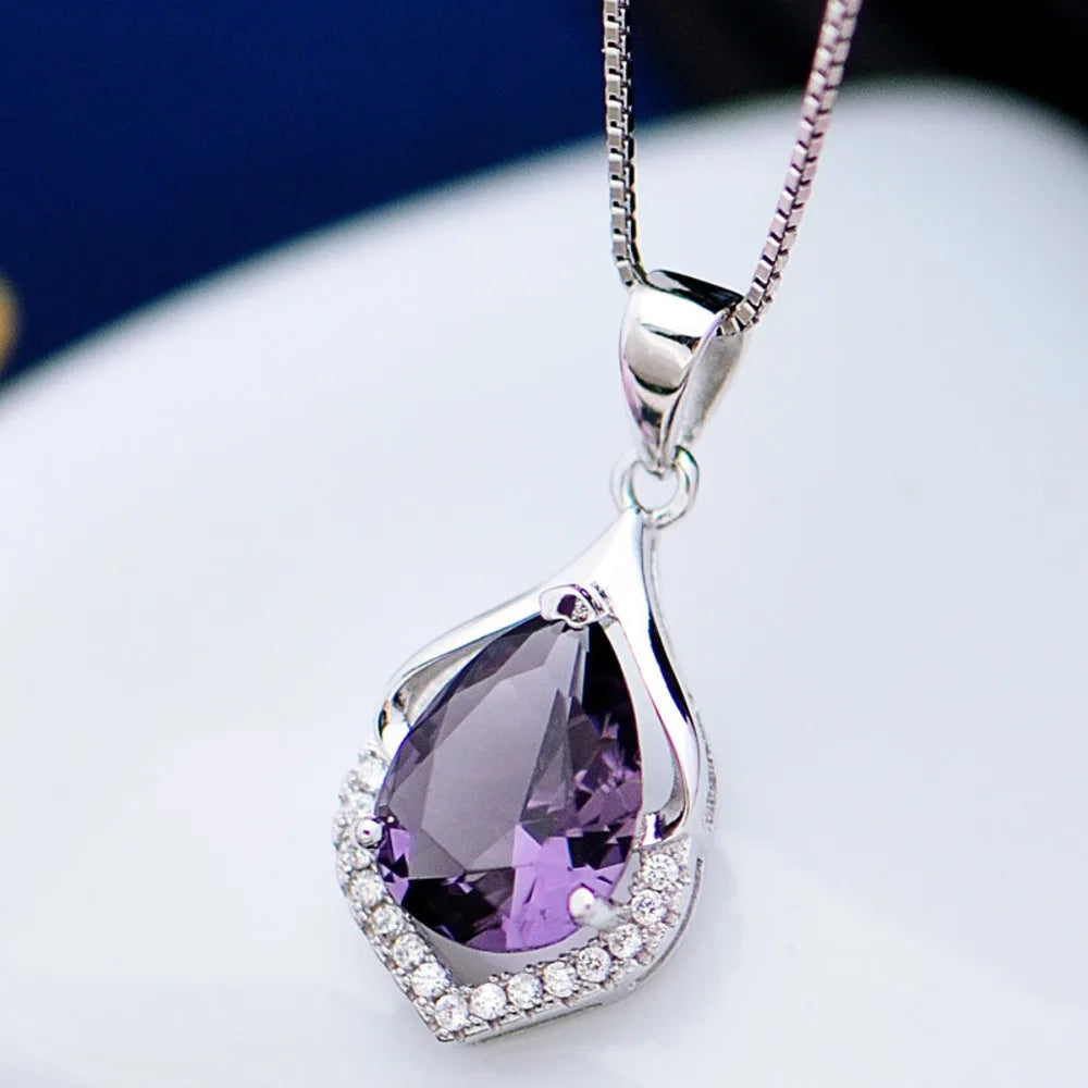 AVERLLA™ Mystic Amethyst Clavicle Necklace