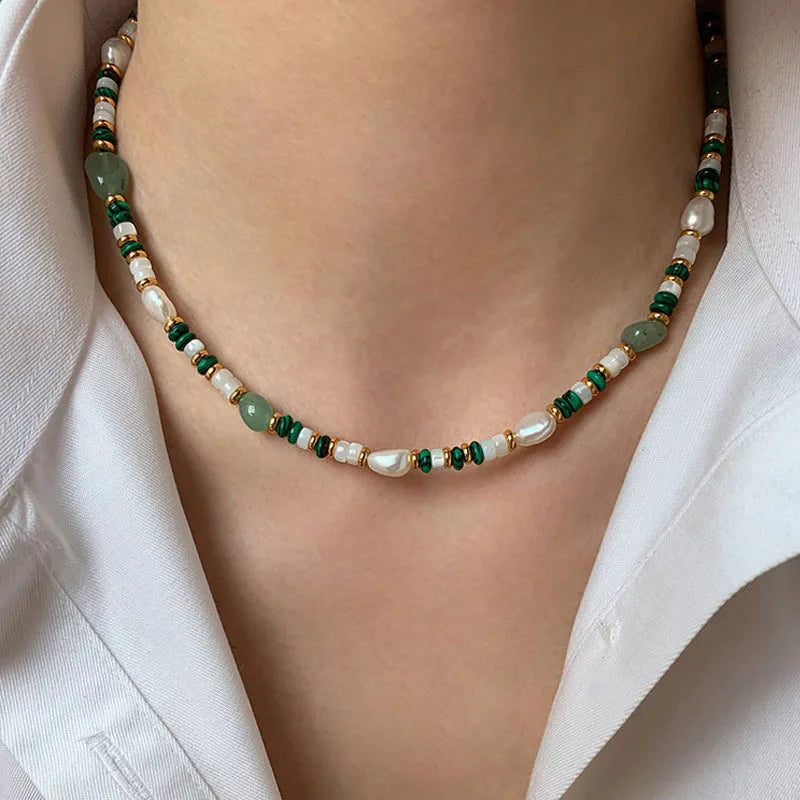 AVERLLA™ Radiant Harmony Freshwater Pearl & Jade Jewelry Set