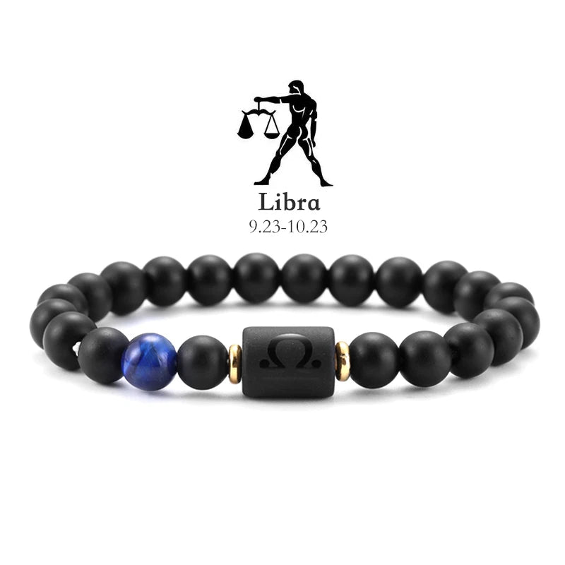 AVERLL™ 12 Star Signs Natural Stone Bracelets