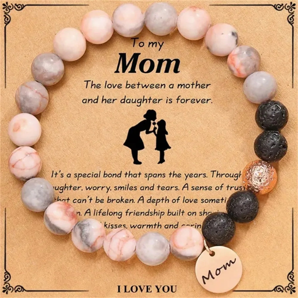 AVERLLA™ Mom Charm Beaded Bracelet