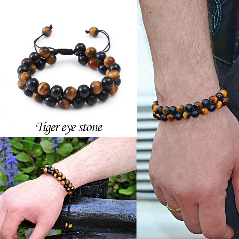 AVERLLA™ Strength Flow Tiger's Eye & Hematite Bracelet