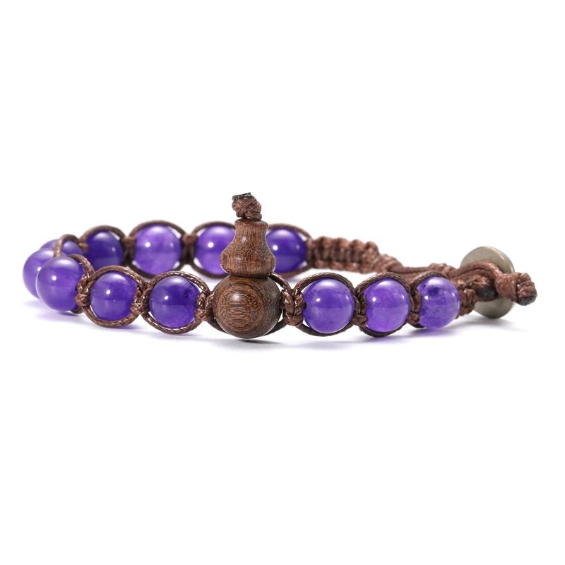 AVERLLA™ Serenity Ruyi Gourd Natural Stone Meditation Bracelet