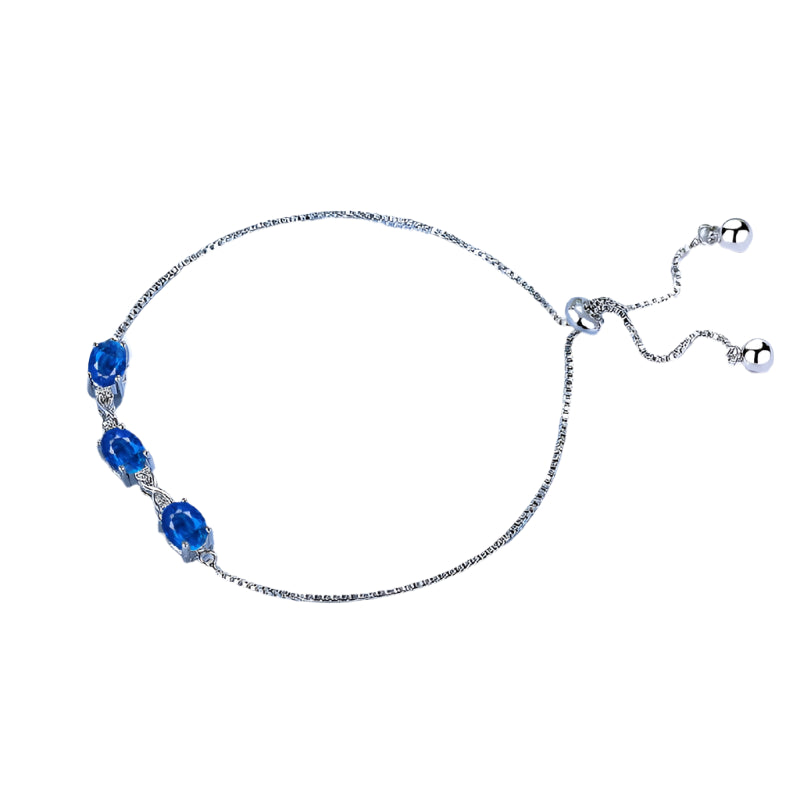 AVERLLA™ Zircon Gemstone Silver Bracelet