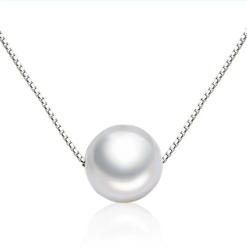 AVERLLA™ 10mm Pearl Sterling Silver Jewelry Set