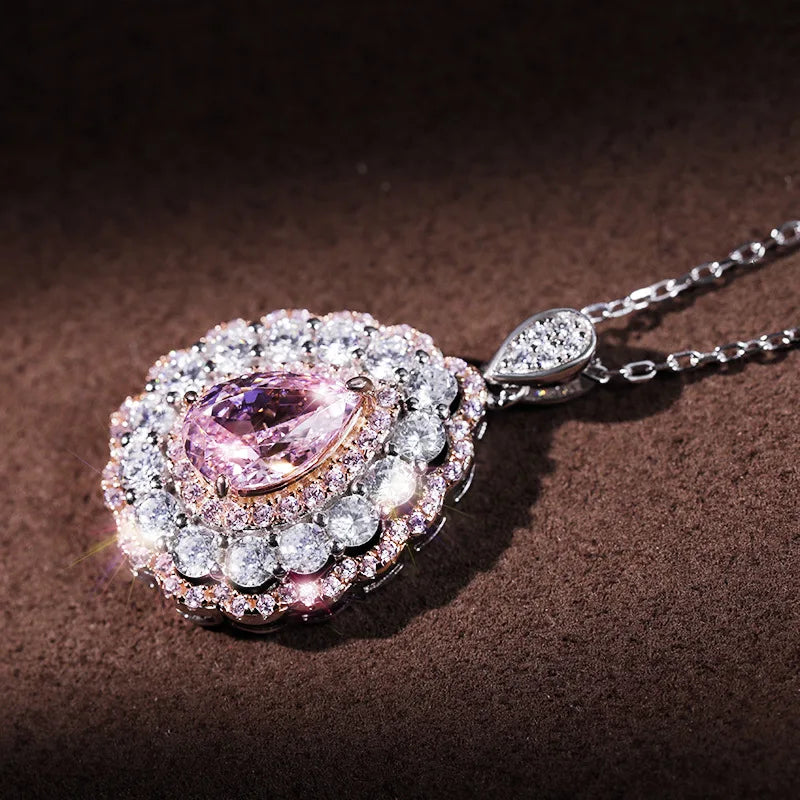 AVERLLA™ Solid Pink Necklace for Women