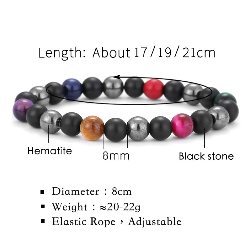 AVERLLA™ Hematite Health & Wellness Couple Bracelet