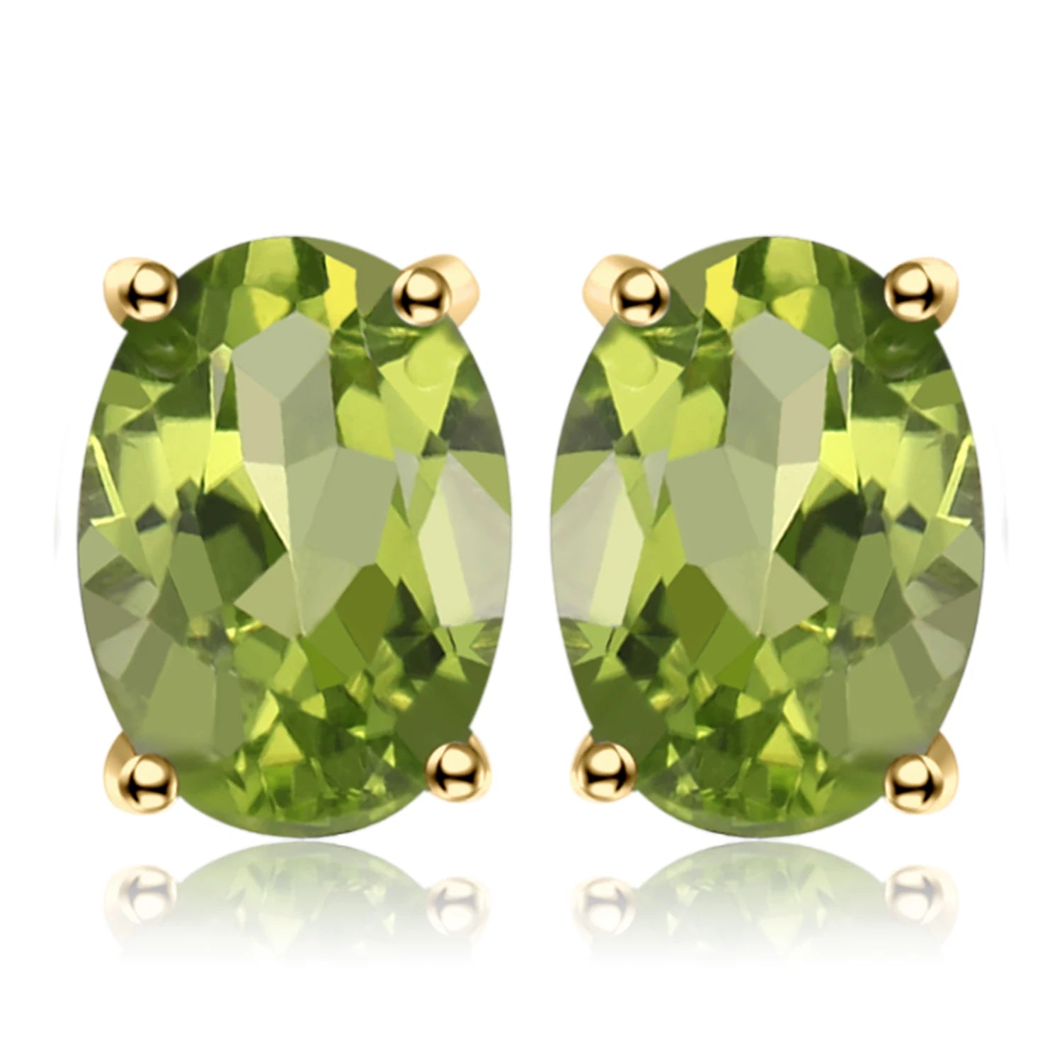 AVERLLA™ Radiant Oval Natural Amethyst, Citrine, Garnet, Topaz & Peridot Earrings