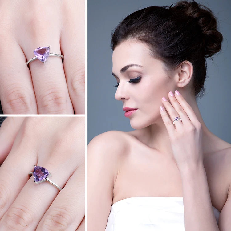 AVERLLA™ Radiant Gemstone Collection Ring