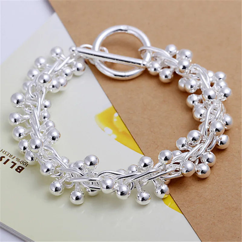 AVERLLA™ Crystal Elegance 925 Sterling Silver Charm Bracelet