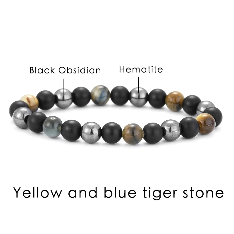 AVERLLA™ Hematite Health & Wellness Couple Bracelet