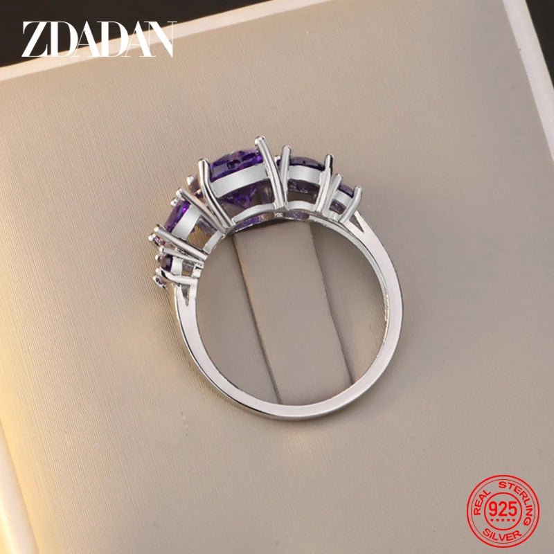 AVERLLA™ Mystic Amethyst Elegance Ring