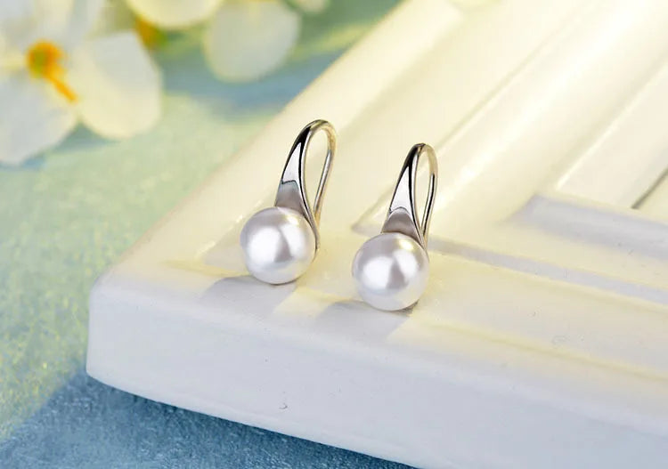 AVERLLA™ Graceful Drops Freshwater Pearl Dangle Earrings