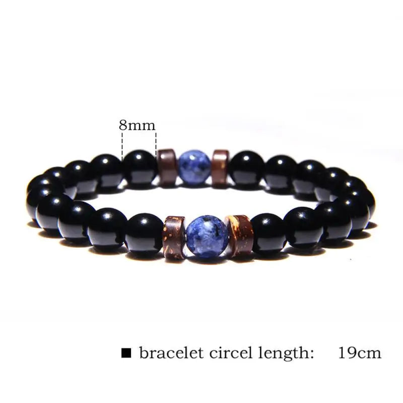 AVERLLA™ Mystic Ember Lava Stone Bracelet