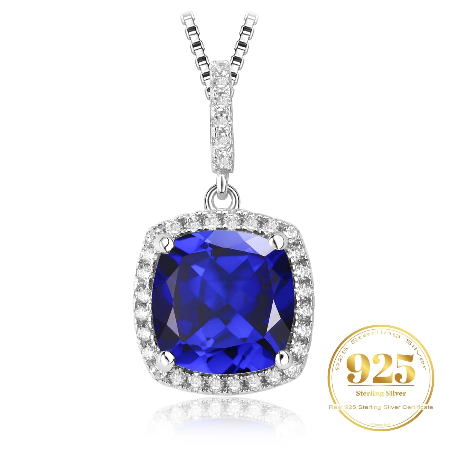 AVERLLA™ Celestial Blue Sapphire Pendant Necklace