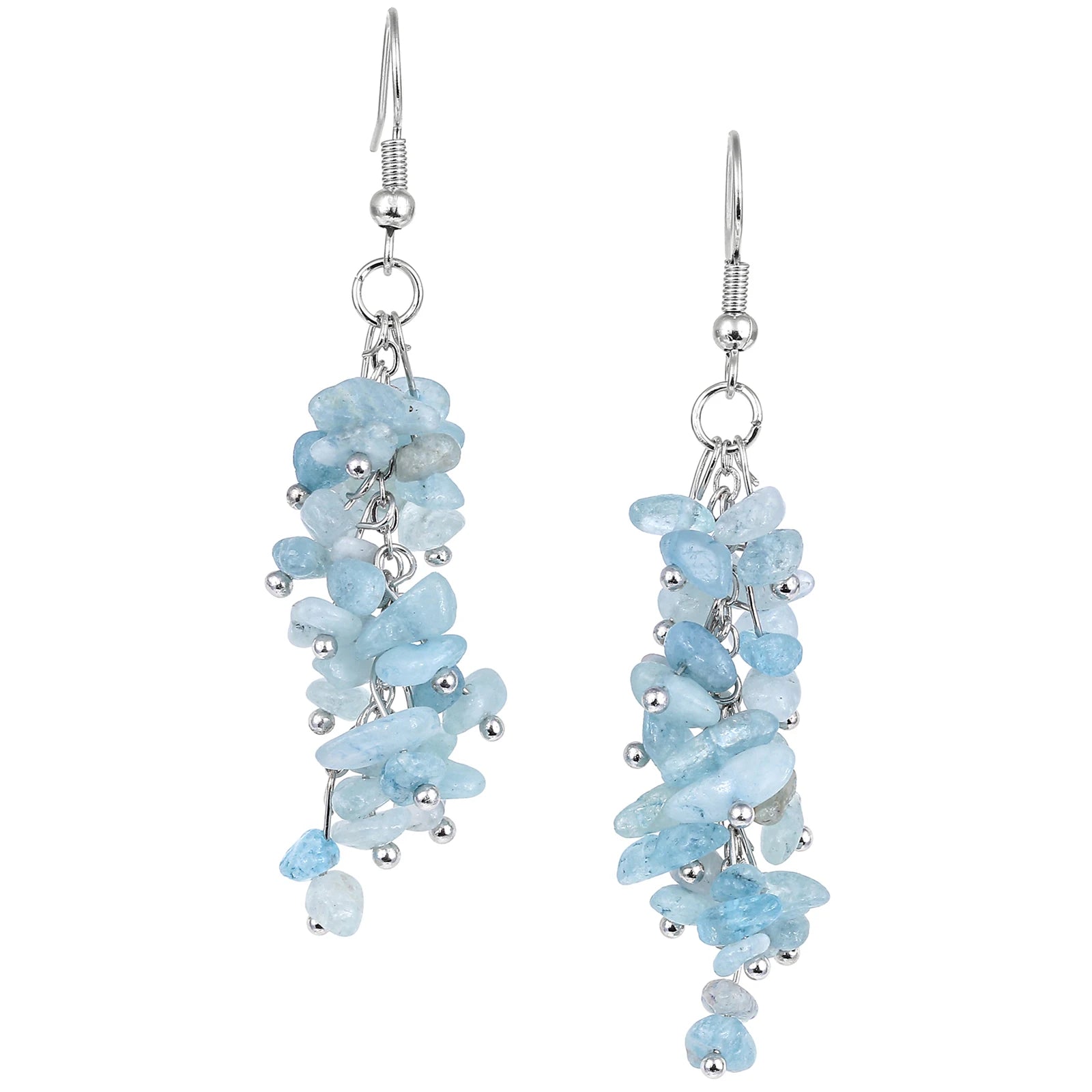 AVERLLA™ Natural Crystal Chips Stone Drop Earrings